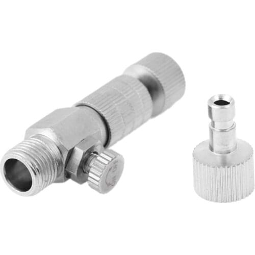 Airbrush Quick Release Coupling Disconnect Adapter with 1/8" Plug Fitting Part