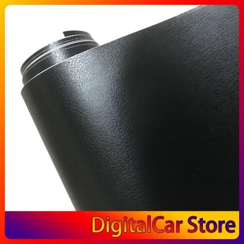 D-735 Leather Grain Texture Vinyl Car Wrap Sticker Decal Film Sheet Adhesive Sticker Interior Car Styling Covering