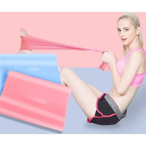 Environmental Tasteless Fitness Elastic Bands Deep Squat Yoga Rubber Band Sports Pull Strap Band Gym Equipment For Workout