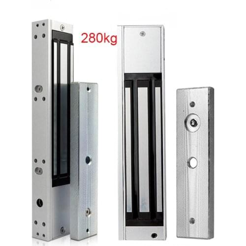 280KG 600lbs Electric Magnetic Lock DC12V Single Door Electromagnetic Lock Holding Force Access Control lock Electric Door Lock