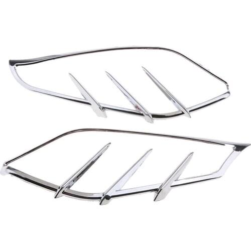 Chrome Replacement Mid-Frame Air Deflector Trim for Touring & Trike Models 2009-2017