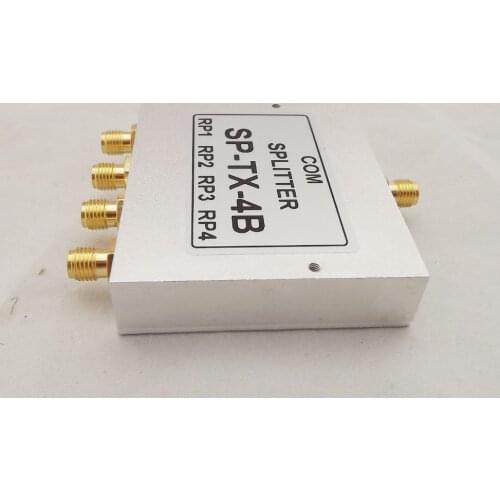 1pc RF Coaxial Coax Power Splitter Divider Combiner SMA Female 4-way Signal Booster 380-8000MHz 8GHZ