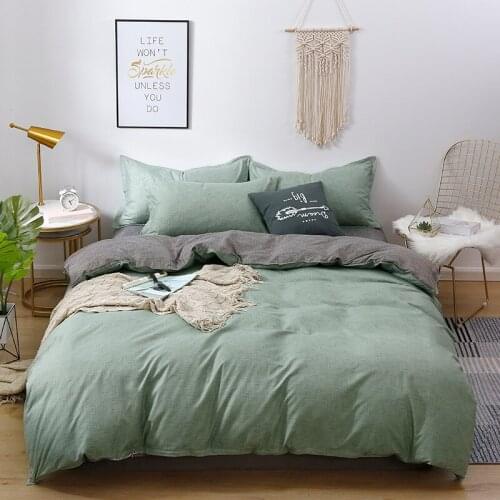 Green Double Sided Marble Texture Luxury Comforter Bedding Set Modern Fashion King Queen Twin Size Bed Linen Duvet Cover Set