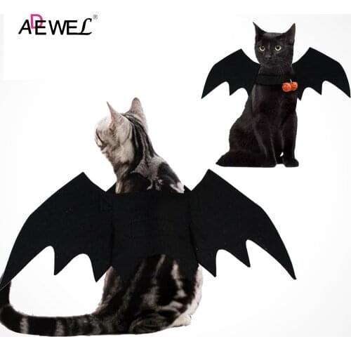 Bat Wings Festival Clothing Cat Halloween Costume Dog Accessories For Small Chihuahua Disfraz Mascotas Para Pet Katzen Deguissem