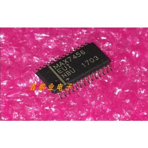 Xinyuan 10PCS/LOT MAX7456EUI MAX7456EUI+T MAX7456 HTSSOP IC ON-SCREEN DISPLAY 28-TSSOP 10PCS/LOT