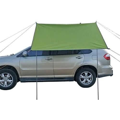 Automobile Rooftop Rain Canopy Car Shelter Shade Camping Side Car Roof Top Tent Awning Waterproof UV Portable Camping Tent
