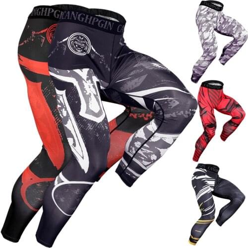 2021 Autumn Winter Sports Pants Jogging Training Running Trousers Sweatpant Men Print Gym Workout Legging Joggers Sportswear