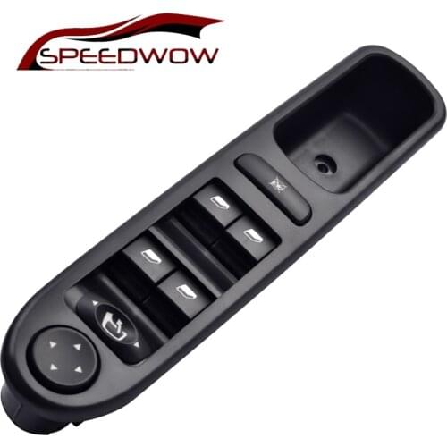 SPEEDWOW Electric Power Master Window Switch Button Electric Folding For Peugeot 307 CC 2003-2008 307 SW 2002-2014 6554.KT