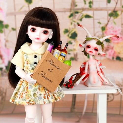 1/3 1/4 1/6 BJD SD Doll Fashion Cute Clothes Dress Doll Dress For Girls