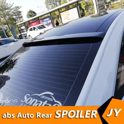 For Sonata 8 Roof Spoiler 2011-2014 Hyundai Sonata ROOF Spoiler ABS plastic Material Car Rear Wing Color Rear Spoiler