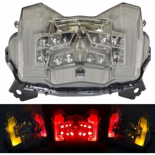 Waase Motorcycle E-Mark Rear Tail Light Brake Turn Signals Integrated LED Light For Yamaha MT-09 FZ-09 FZ09 MT09 2017 2018 2019