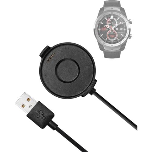Smartwatch Dock Charger Adapter USB Charging Cable for Ticwatch Pro /2020/4G LTE Sport Smart Watch Power Charge Accessories