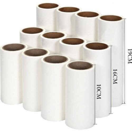 1Pcs Clothing Dust Roll Brush Sticky Wool Roll Replacement of Paper Adhesive Paper Core Lint Sticking Roller Paper Roll