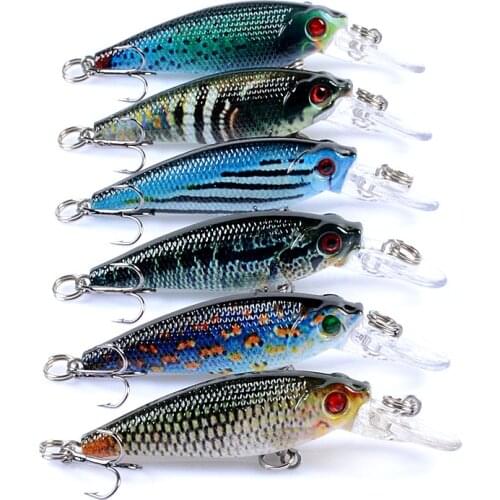 1PC 6.5cm/5g Hot model quality Bearking pencil Hard Fishing Lure Crank Bait flaot Lake River Fishing Wobblers Carp Fishing Baits