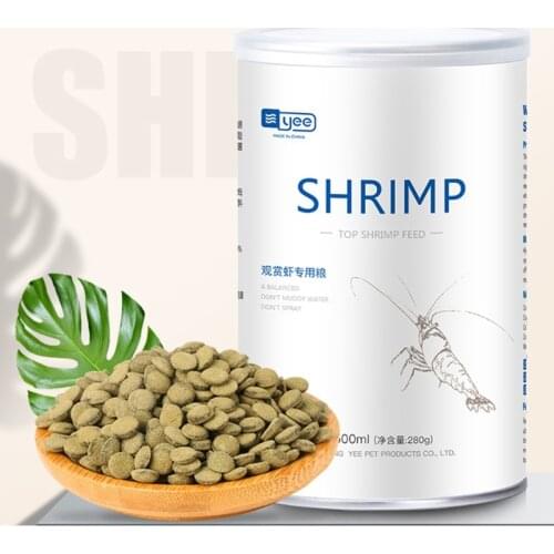 150ml/500ml Aquarium Fish Tank Crystal Shrimp Food Sapphire Shrimp Healthy Delicious Feed for Glazed Shrimp