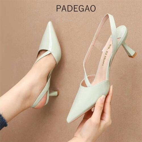 2020 Women Sandals Sexy Party Elegant OL Woman Sandals Luxury Casual High Heels