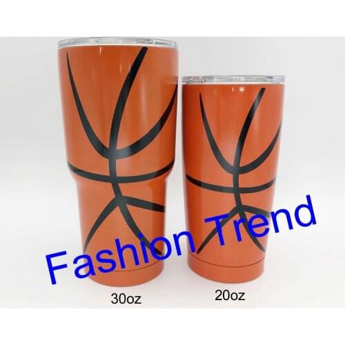 30pcs/lot free shipping 2018 new arrival hot selling Monogrammed Stainless Steel Sports Tumblers