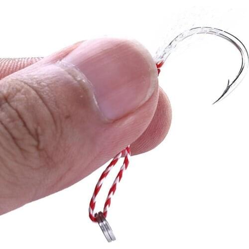 5Pcs Stainless Steel Fish Hooks Tackle Accessory for Outdoor Sea Ocean Fishing