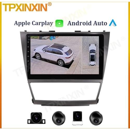 6+128G For Camry 6 XV 40 50 2006 - 2011 Android Car Radio Bluetooth Multimedia Video Player Navigation GPS HeadUnit AutoRadio
