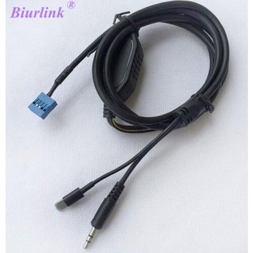 Biurlink Car Business CD Changer for BMW E46 Models Aux Adapter Audio Cable for iPhone 5 6 6S