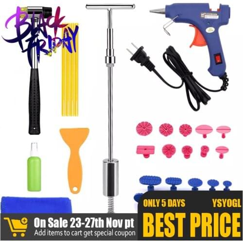 Paintless Dent Repair Tool Auto Dent Puller Suction Cup Car Body Dent Damage Repair Hand Tool Pulling bridge hammer