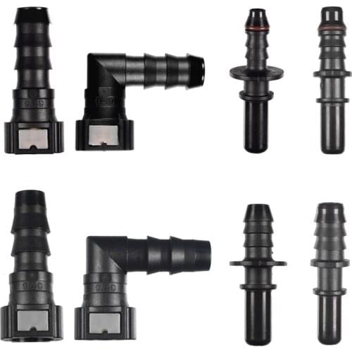 Engine parte 3/8" ID12/14 fuel line coupling quick connector,Oil return pipe connectors adpators