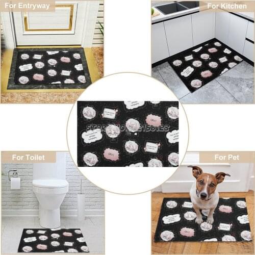 Suit Saeran Choi Edgy King Doormat Printed Carpet Entrance Bathroom/Living Room/Bedroom Floor Mat Saeran Saeran Choi Mystic Myst