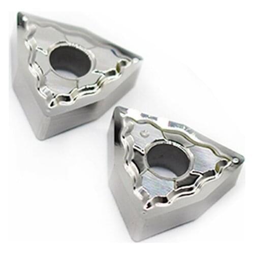 20pcs WNMG080408 HA H01 WNMG 080408 Aluminum cutter blade Insert Cutting Tool turning tool CNC Tools AL +TIN Alloy wood