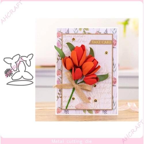Flower and Leaf set Metal Cutting Dies for DIY Scrapbooking Photo Album Decorative Embossing PaperCard Crafts Die2021