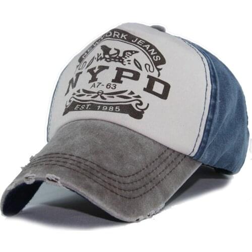 Wholesale Brand Cap Baseball Cap Fitted Hat Casual Cap Gorras 5 Panel Hip Hop Snapback Hats Wash Cap For Men Women Unisex YY125