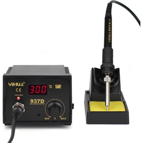 High quality 110V/220V 45W YIHUA 937D Eruntop Constant Temperature Antistatic Soldering Station Solder Iron