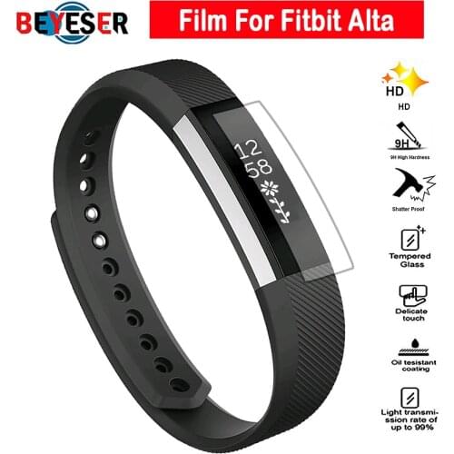 Full Cover Clear Screen Protector Film for Fitbit Alta HR Bracelet Ultra Thin HD High Definition TPU Material Protective Film