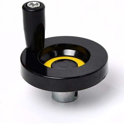 Lathe Milling Machine Rear Ripple Handwheel With Revolving Handle