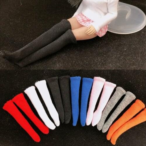 1/12 Female Pure Cotton Middle Tube Stockings Socks Model fit 6'' TBL Soldier Action Figure Body