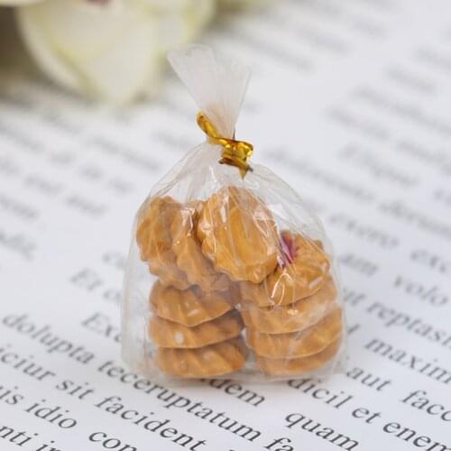 1Pack Mini Dessert Dollhouse Food Model Small Cookies/Biscuits Dollhouse Doll Houses Accessories