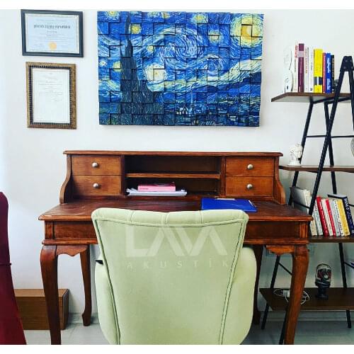 PIXEL DIFFUSER - Acoustic Panel Painting 60x90cm Soundproof music foam