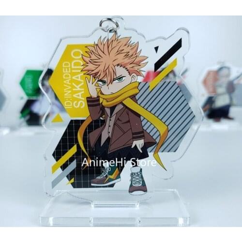 Anime ID:INVADED action figura Fukuda KAERU MOMOKI Hondomachi MATSUOKA SAKAIDO acrylic dolls figure toy 8cm