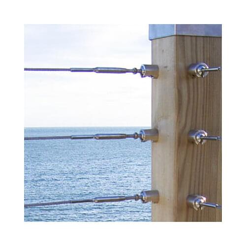 Freeshipping set of keys and heads Balustrade Wire & Wire Trellis SystemsWire BalustradeBalustrade Wire Kits - Surface Mount