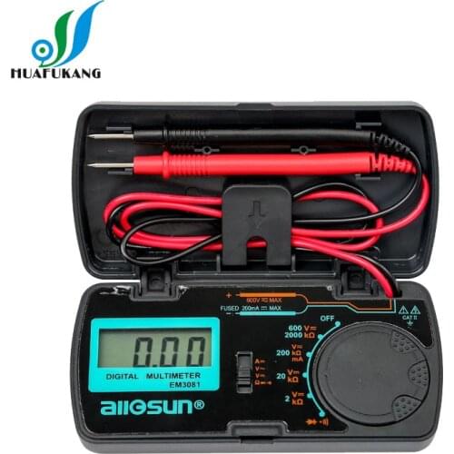 Allsun All-Sun EM3081 Digital Multimeter for Measuring DC and AC Voltage allsun EM3081