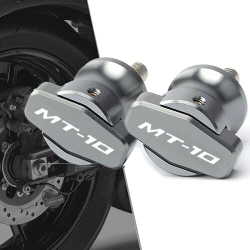 For YAMAHA MT-10 MT10 MT 10 FZ-10 FZ10 2015 2016 2017 2018 Motorcycle CNC Frame Stands M6 Screws sliders Swingarm Spools Slider