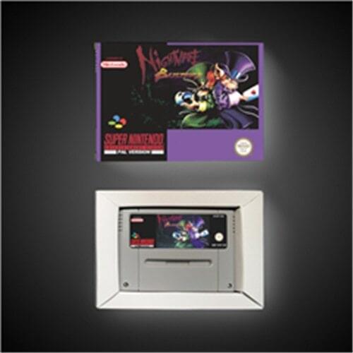 Nightmare Busters - EUR Version Action Game Card with Retail Box