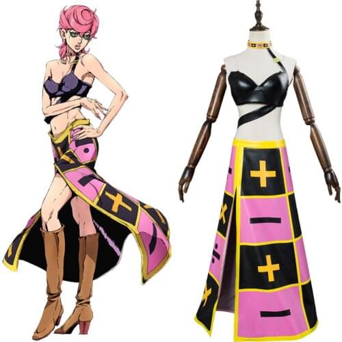 JoJos Bizarre Adventure Cosplay Trish Una Cosplay Costume Any Size Custom Made