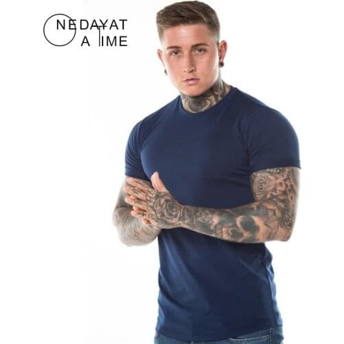 Мужские однотонные футболки NEDAYATAIME China At AliExpress