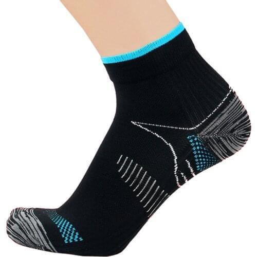 New Fashion Sport Men Women Unisex Foot Compression Socks For Plantar Fasciitis Heel Spurs Arch Pain Breathable Socks