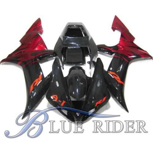 New motorcycle fairing Kits Fit for YAMAHA YZF R1 2002 - 2003 YZF 1000 02 03 bodyworks sports fairings body parts Blue Rider