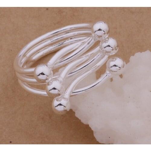 Wholesale High quality silver plated Fashion jewelry rings WR-213