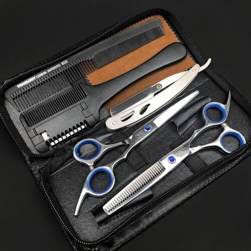 6 Inch VP Professional Hairdressing Haircut Scissors Barber And Hairdressers Scissors Haircut Accessories Barbershop Set
