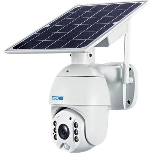 QF480 4G WIFI Solar IP PTZ Cameras Starlight Full Color IR Vision P2P 4G Sim Card IR Vision Camera Cloud Storage Camera