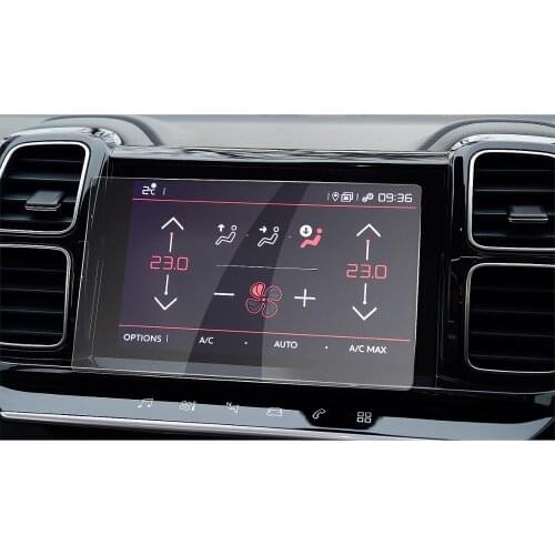 RUIYA car screen protector for Citroen C5 aircross 2019 2020 car navigation touch center display,tempered glass protective film