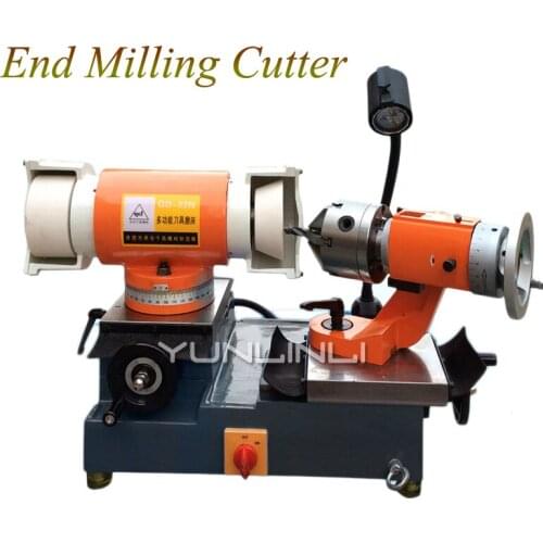 Universal End Milling Cutter 110V/220V/380V 3600rpm Bit Grinder Drill Grinding Machine 3-50mm GD-32N